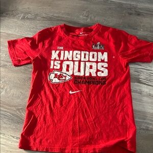 Nike Kids Red Super Bowl Champions T-Shirt